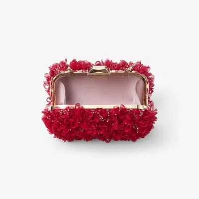 Jimmy Choo In Ruby Red/light Gold