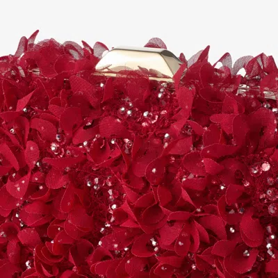 Jimmy Choo In Ruby Red/light Gold