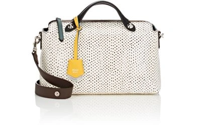 Fendi By The Way Small Shoulder Bag In Black/white
