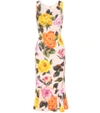 Dolce & Gabbana Multicolor Rose Dress In Floral