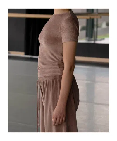 Baserange Alba Brown T-shirt In Brown