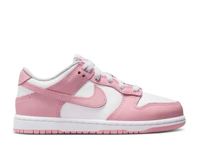 Nike Dunk Low Patent Sneakers In Pink