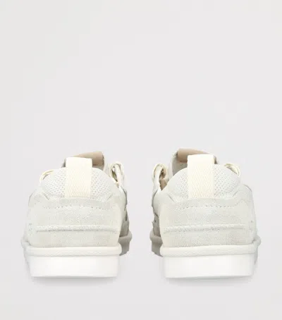 Ugg Minimel Low Sneakers Perforated Pull Tab Rubber In White