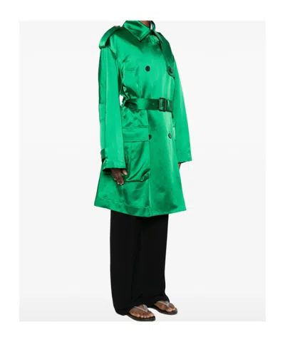 Dries Van Noten Long-sleeved Coat In Multi