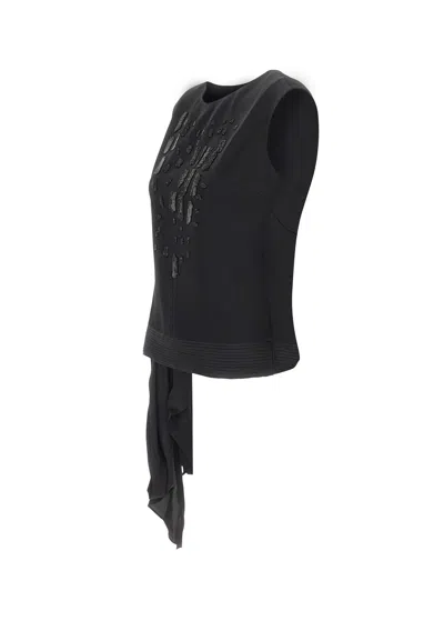 Jacques Wei Top Black In Black