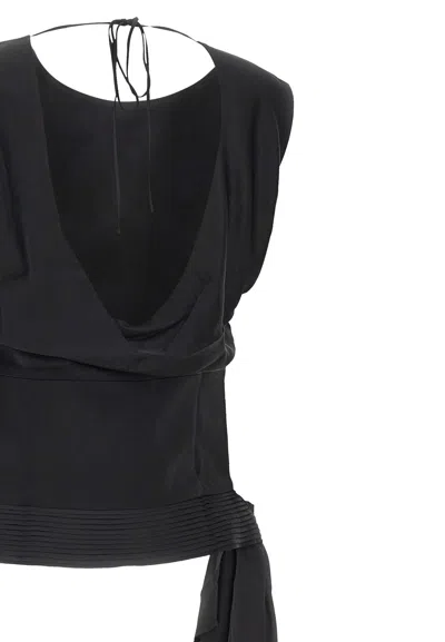 Jacques Wei Top Black In Black