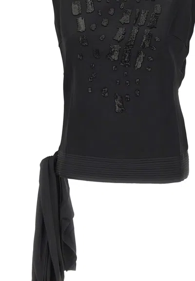 Jacques Wei Top Black In Black