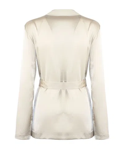 P.a.r.o.s.h . Belted Jacket In Pattern