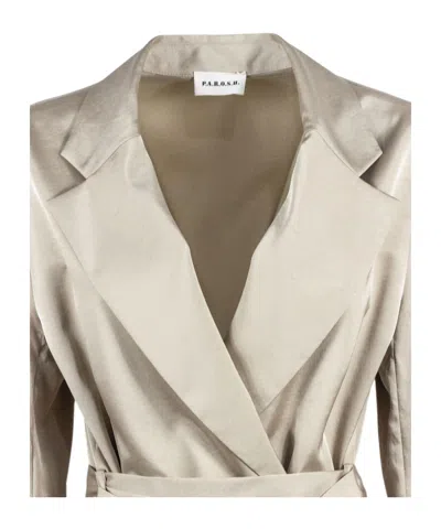 P.a.r.o.s.h . Belted Jacket In Pattern