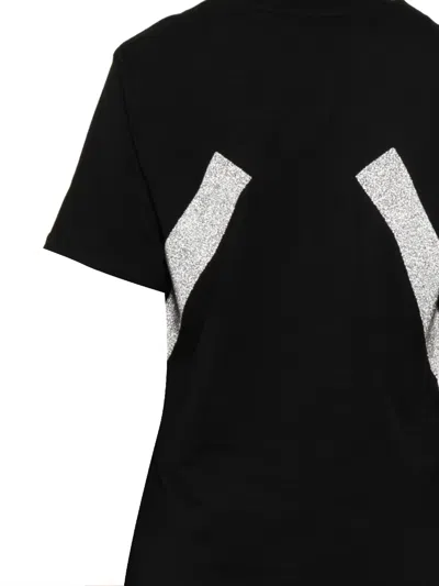 Coperni Logo Panel T-shirt In Black