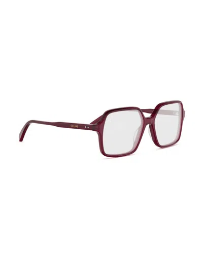 Celine Full Frame Plain Mirror In Red