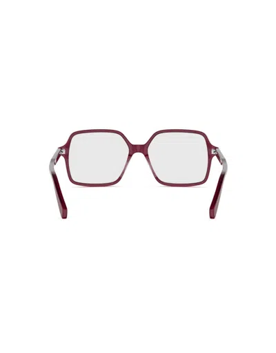 Celine Full Frame Plain Mirror In Red