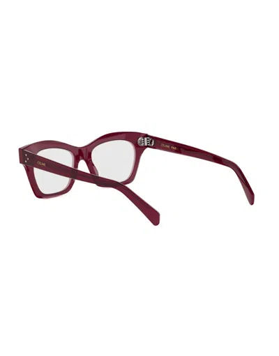 Celine Full Frame Plain Mirror In Red