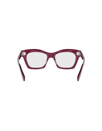 Celine Full Frame Plain Mirror In Red