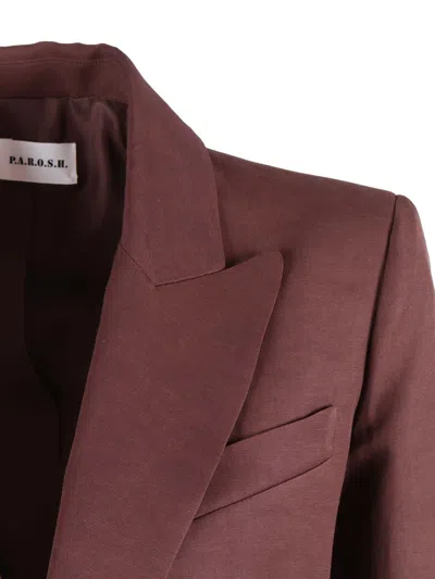 P.a.r.o.s.h Single-breasted Jacket In Multi