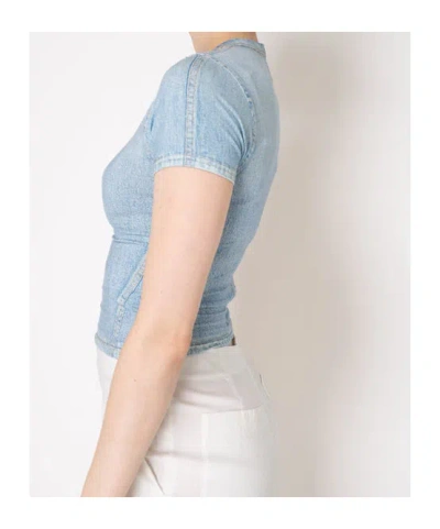 Rag & Bone Adeline Lightweight Cashmere Sweater In Blue