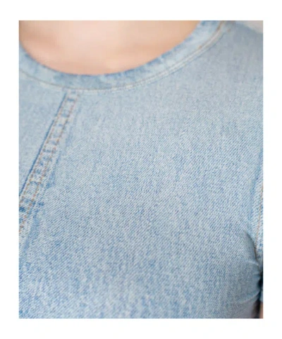 Rag & Bone Adeline Lightweight Cashmere Sweater In Blue