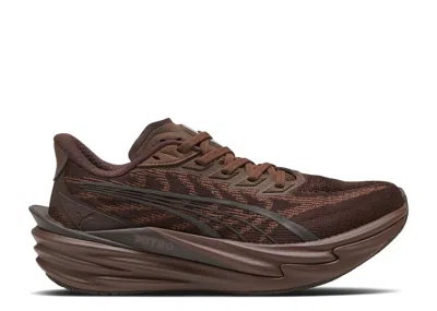 Puma Deviate Nitro 4 Running Shoe In Brown