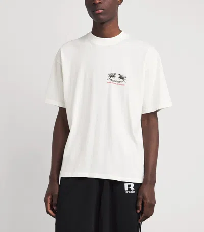 Represent Twenty Four Hour Service Graphic T-shirt In White