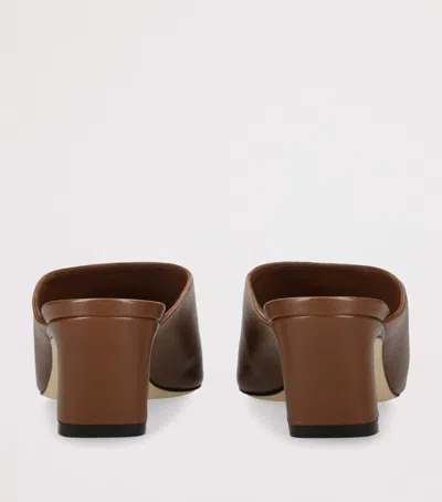 Stuart Weitzman Stassi Mule 50high-heeled Sandals In Brown