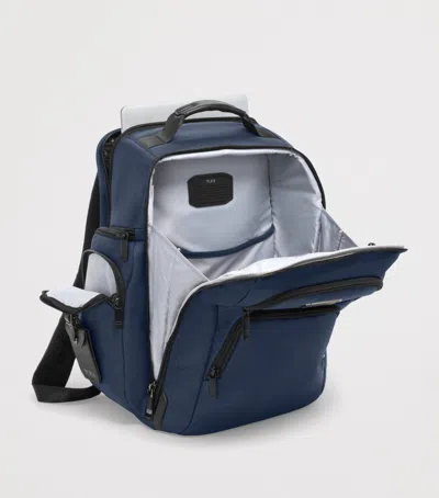 Tumi Alpha 4  Brief Pack Backpack In Navy