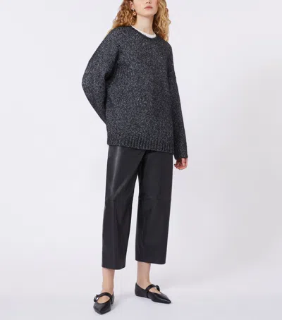 Weekend Max Mara Crew-neck Sweater In Grey
