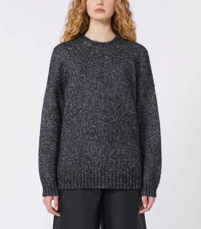 Weekend Max Mara Crew-neck Sweater In Grey
