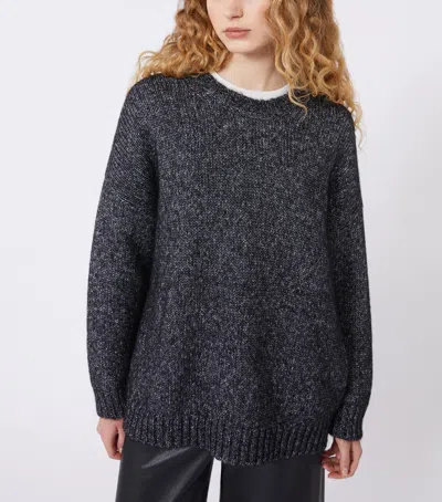 Weekend Max Mara Crew-neck Sweater In Grey