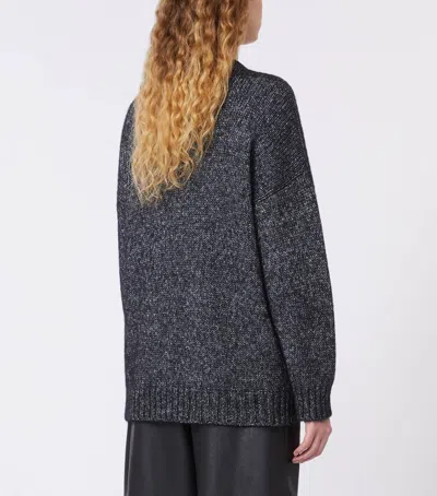 Weekend Max Mara Crew-neck Sweater In Grey