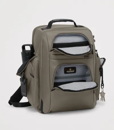Tumi Alpha 4  Brief Pack Backpack In Grey