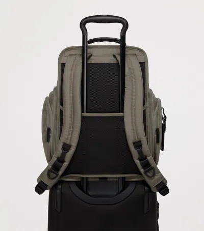 Tumi Alpha 4  Brief Pack Backpack In Grey