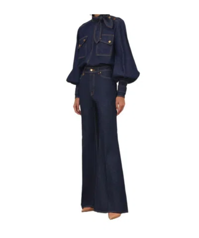 Zimmermann Flared Jeans In Blue
