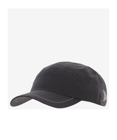 And Wander Drawstring Hat In Black