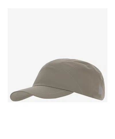 And Wander Drawstring Hat In Gray