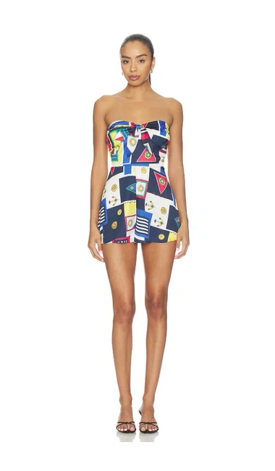 Ser.o.ya Laurell Romper In Blue
