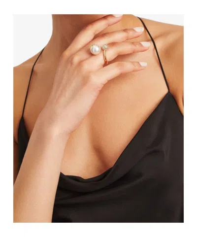 Jimmy Choo Auri Ring In White