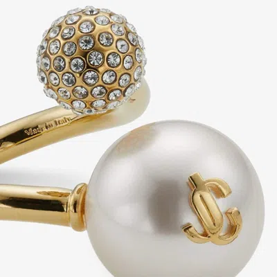 Jimmy Choo Auri Ring In White