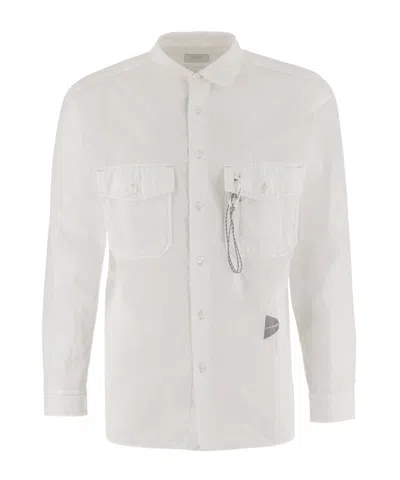 And Wander Cotton-blend Shirt With Classic Collar In Multi