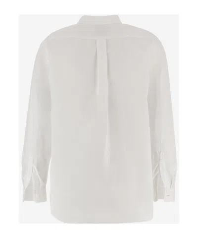 And Wander Cotton-blend Shirt With Classic Collar In Multi