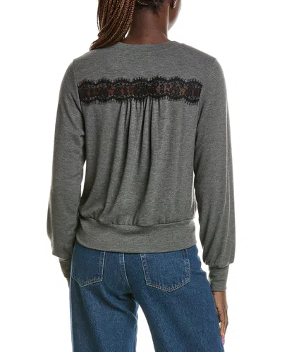 Michael Stars Esther Pullover In Gray