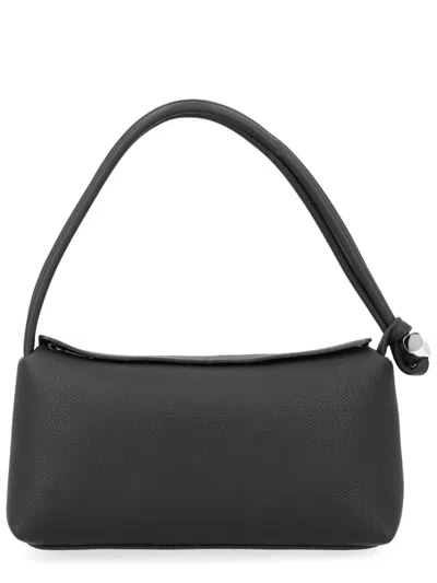 Longchamp Roseau M Sleek Rectangular Shoulder Bag In Black