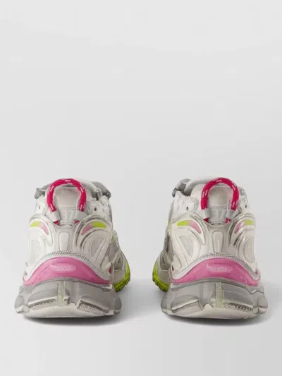 Balenciaga Runner Gradient Mesh Polyurethane Sneakers In Multi