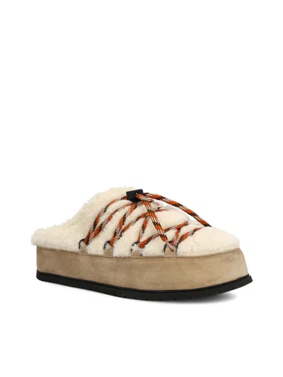 Prada Round-toe Mules In Multi