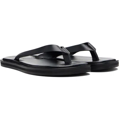 Studio Nicholson Curren Thong-strap Sandals In Black