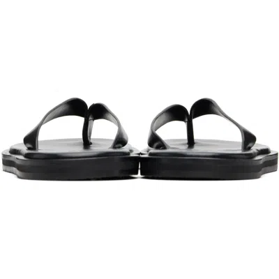 Studio Nicholson Curren Thong-strap Sandals In Black