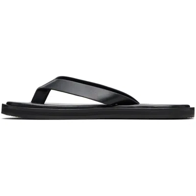 Studio Nicholson Curren Thong-strap Sandals In Black
