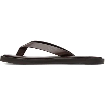Studio Nicholson Curren Thong-strap Sandals In Black