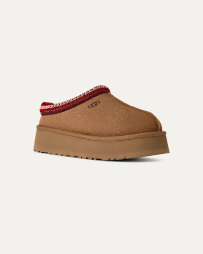 Ugg Tazz Ii 1174471-che Slipper 6 Chestnut Suede Round Toe Slip-on Rhs8109 In Animal Print