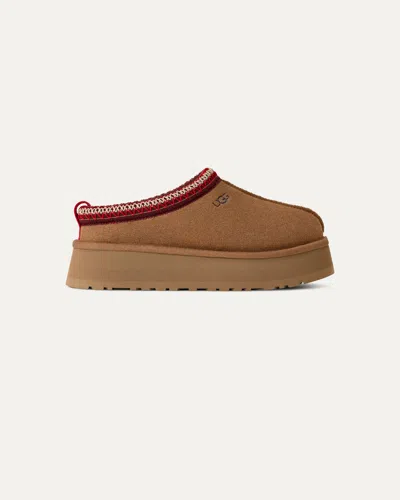 Ugg Tazz Ii 1174471-che Slipper 6 Chestnut Suede Round Toe Slip-on Rhs8109 In Animal Print