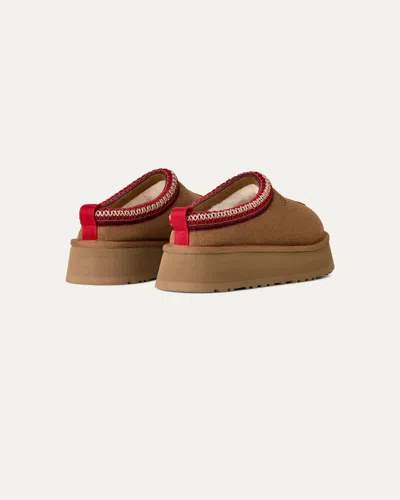 Ugg Tazz Ii 1174471-che Slipper 6 Chestnut Suede Round Toe Slip-on Rhs8109 In Animal Print